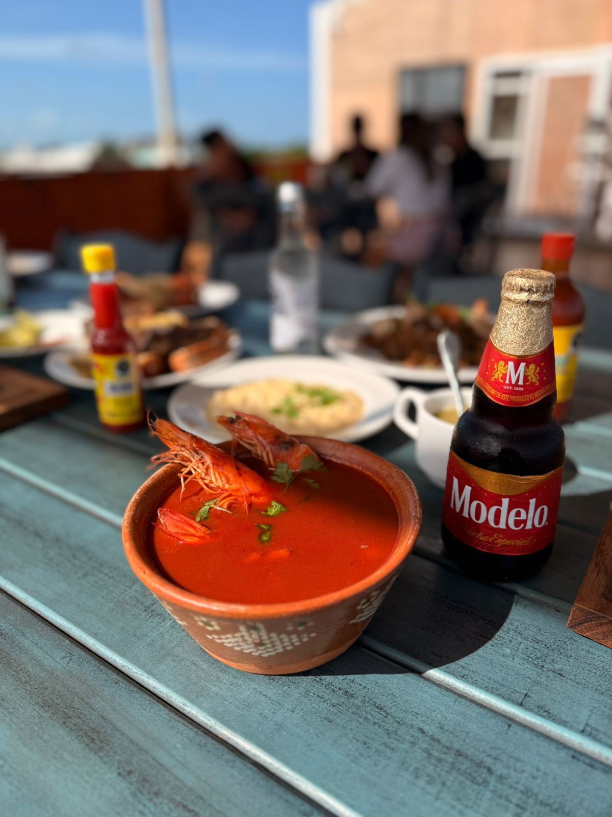 Caldo de camarón